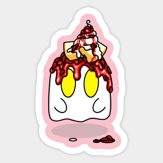 Spooky Sweet: Strawberry Shortcake Sticker by Achio